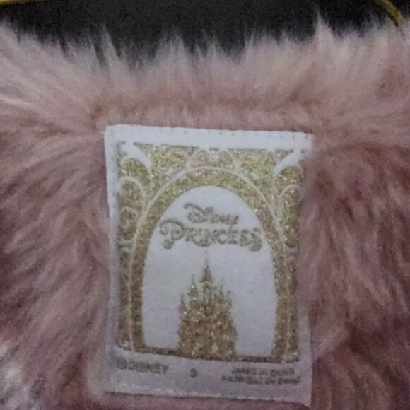 Fuzzy Disney princess coat - Picture 2 of 2